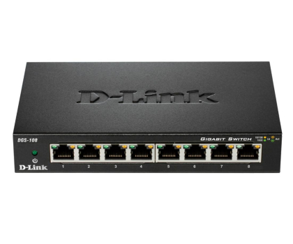 Switch D-Link 8p DGS-108 (8x10/100/1000Mbit)